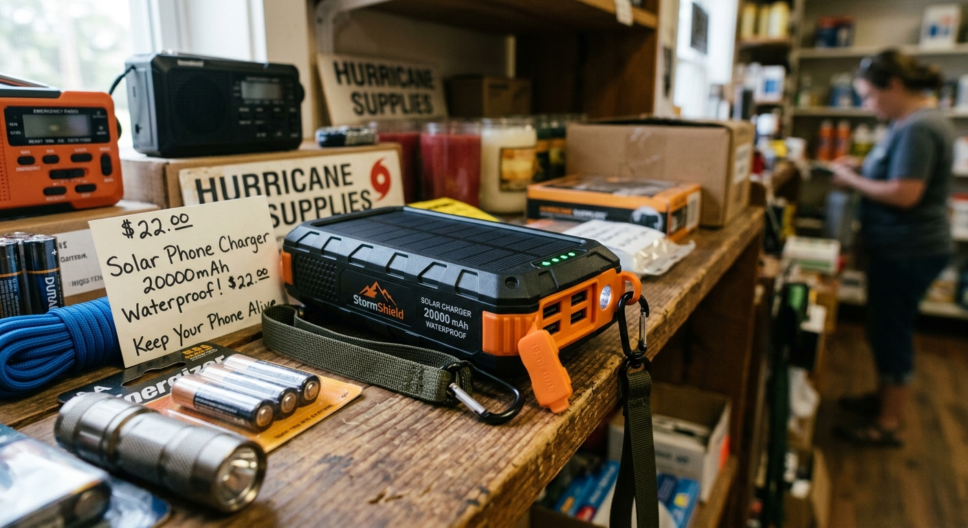 Solar Phone Charger 20000mAh