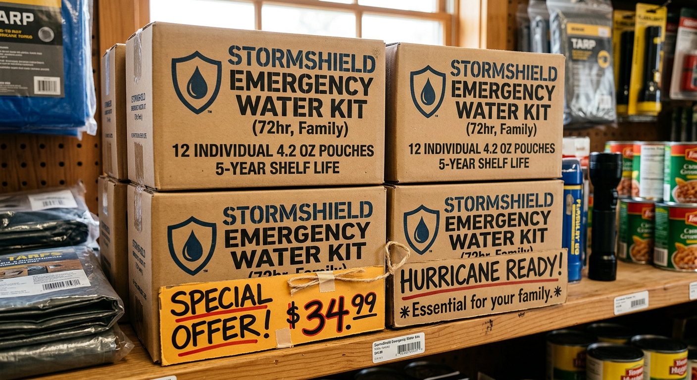 Emergency Water Kit (72hr, Family)